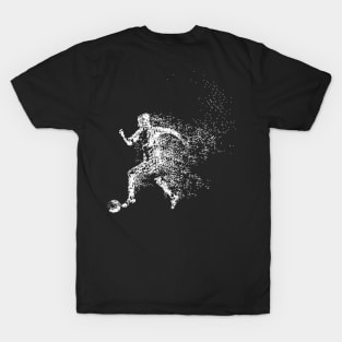 Soccer Player Particles T-Shirt